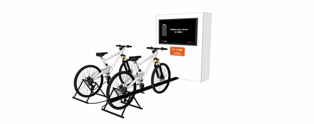 Visuel 3D, vélo vidéo