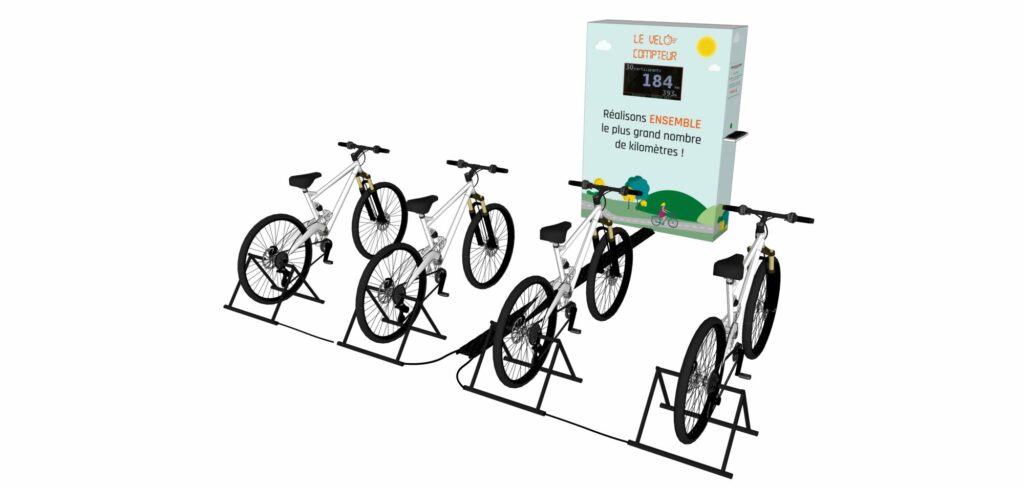 Visuel 3D, Vélo compteur
