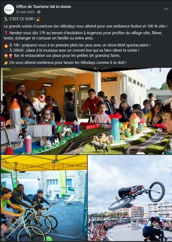 Soirée d'ouverture velodays